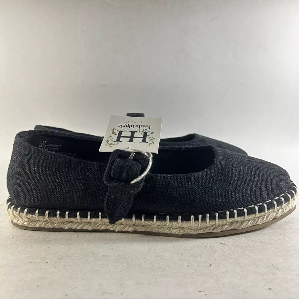 NEW Haute Hippie Cecily Women’s Shoes Espadrilles Black Size 7 M